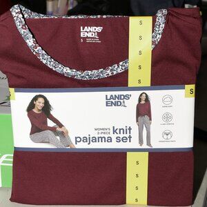 LANDS' END  WOMEN'S 2-PIECE  knit  pajama set